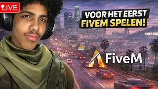 Eerste keer FiveM spelen | LIVE