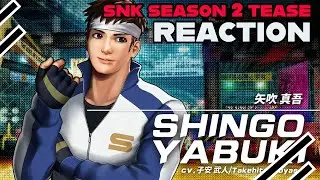 Reaction  KOF XV and Samurai Shodown Season 2 Announcement Trailer