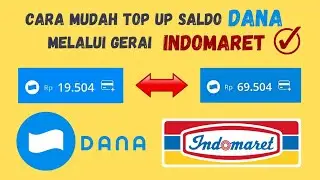 CARA ISI SALDO DANA MELALUI INDOMARET || TOP UP DANA MUDAH & CEPAT TERBARU😱