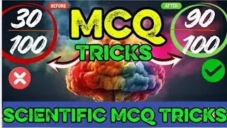 5 Scientific MCQ Tricks for Exams 🔥| How to Guess MCQ Correctly | Brain Booster With Ghani