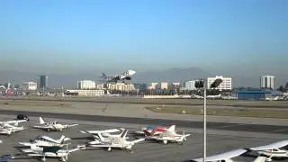 Takeoff at Runway19R in John Wayne Airport 2
