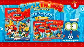 #SUPERZINGS SERIES 8 COMIC GUIA - #SUPERTHINGS #KazoomKids - By CARA BIN BON BAND