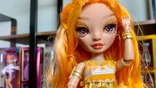 MEENA FLEUR- NEW RAINBOW HIGH SERIES 4 DOLL REVIEW AND UNBOXING (NEON ORANGE)
