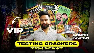 Diwali new firecrackers testing 2023 🧨| NAZI bomb 💣 vs VIP vs ANDHI TUFAAN | Unstoppable Indian