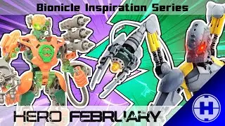 EPIC HEROES / RAD VILLAINS - Bionicle Inspiration Series - Hero Factory (HF FEB 9)