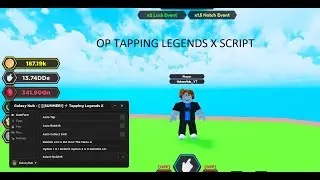 [OP] Roblox Script: Tapping Legends X | Teleports, Auto Tap, Auto Rebirth & Much More!