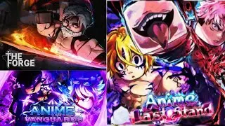 🔴LIVE - DAILY ROBLOX THE FORGE | ANIME VANGUARD | ANIME LAST STAND