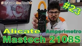 CHEGOUUU!!! ALICATE AMPER&Iacute;METRO MASTECH 2108S