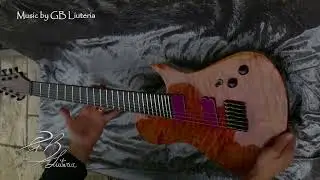 Modello kapooya 7 corde fanned by GB Liuteria