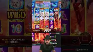 Roshtein best win on Angel vs Sinner! - 1890x #casino #maxwin #epicwin