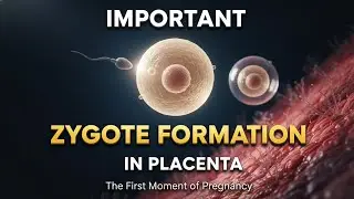 Human Life Begins Here | Zygote Formation in Placenta | Complete Medical Process