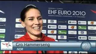 Gro Hammerseng talks to EHF EURO WebTV