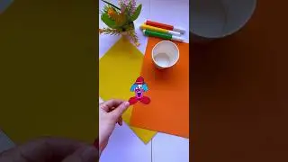 How to make a clown   crafts for kids #baby
