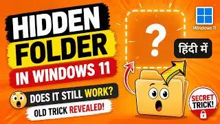 How to Hide Any File or Folder Without Software in Windows | Alt+0160 Trick | IT WALA | HINDI-हिंदी