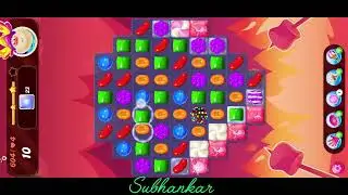 Candy Crush Saga. Level 604.⭐⭐⭐ Star.Level 604 Help.@Subhankar0002.☠️☠️