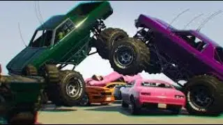 Pushing Friends Off the Edge in GTA 5 SUMO!