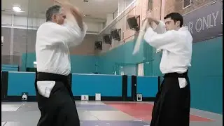 Aikido Bukiwaza Bokken Yokomenuchi
