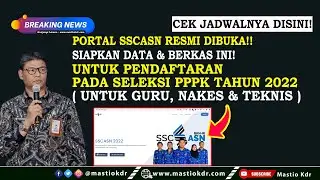 Portal SSCASN Resmi Dibuka! Siapkan Berkas & Data Ini Untuk Pendaftaran Seleksi PPPK 2022