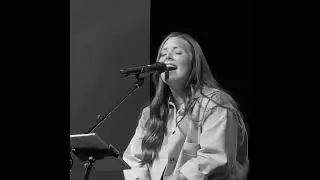 Hannah Kerr singing her song, &ldquo;Jesus is Why&rdquo;