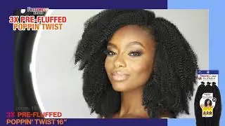Freetress Braid 3X Pre-Fluffed Poppin' Twist 16