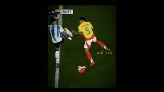 Enzo's Foul😲☠️ #football #argentina #colombia #enzofernandes #edit #fypシ゚viral #shorts