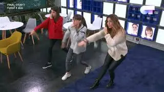 OT2017 - Aitana, Miriam y Ana Guerra/War bailando - Primera parte 1E