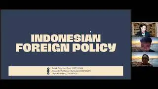 UAS Indonesia's Foreign Policy