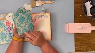 Floral Graffiti mega junk journal flip through