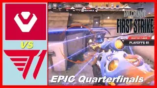 Sentinels vs T1  - ALL HIGHLIGHTS  - Quarterfinals  - First Strike NA Closed Qualifier VALORANT