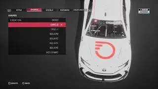 NASCAR 25 Frontier Communications logo how to