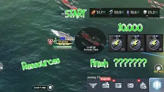 Gunship Battle 10k STAMINA spent for Resources Crypto Conflict