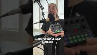 La mezcladora de sonido viral en TikTok Shop ideal para streaming, podcasts, DJs, lives y creadores