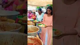 Radha Krishna Prasad 🙏🙏#ytshort #food #streetfood  #harekrishna @RadhaKrishnaParivar-w5m