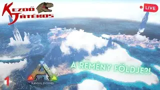 Ark: Hope 1.r&eacute;sz - A rem&eacute;ny f&ouml;ldje?! (HOPE map!) - Kezdő-Live