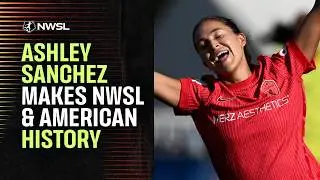 Ashley Sanchez's 16th Goal of the Season Sets a Record