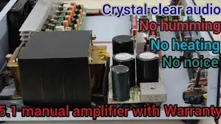The high quality manual 5.1 amplifier