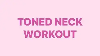 3MIN TONED NECK WORKOUT//NECK WRINKLES WORKOUT//REMOVE NECK LINES