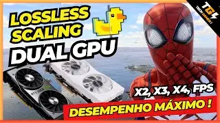 Lossless Scaling Configurações para extrair o Máximo Desempenho usando 2 GPUs ao mesmo tempo!