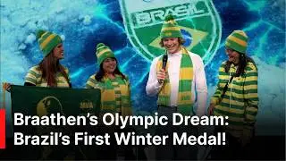 FULL REMARKS: Lucas Pinheiro Braathen Targets Historic First Winter Olympic Medal for Brazil | AD1Z