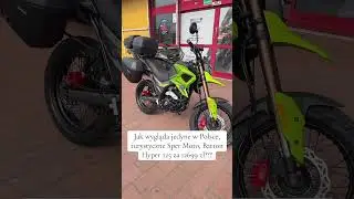 Jak wygląda jedyne w Polsce, turystyczne Sper Moto, Barton Hyper 125 za 12699 zł??? #husator #opole