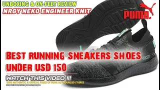 Unboxing & on feet review PUMA NRGY NEKO ENGINEER KNIT SLIP-ON RUNNING SHOES  (100% ORIGINAL ASLI)
