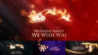 Christmas & New Year Holiday - After Effects Template