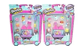 Shopkins World Vacation Season 8 Boarding to Europe 12 Pack Unboxing Toy Review