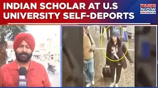 Indian Scholar At U.S University Self-Deports, Visa Revoked For Allegedly Supporting Hamas