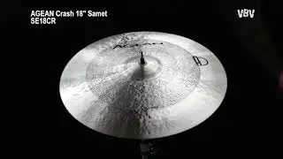Agean cymbals - Pack de 4 cymbales SAMET 14