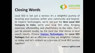 Why Should Small Businesses Always Take Local SEO Packages