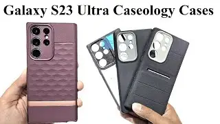 Samsung Galaxy S23 Ultra Caseology Cases Review - Nano Pop, Parallax, Athalax, Skyfall