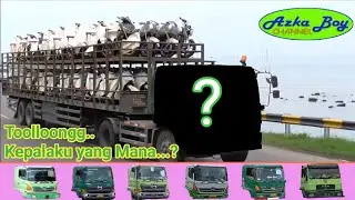Mencari Gambar Kepala Truk Trailer Pengangkut Motor yang Hilang