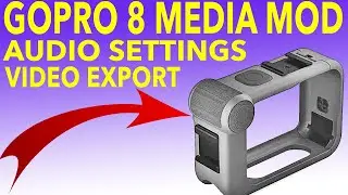 Настройки звука для GoPro Hero 8 Media Mod