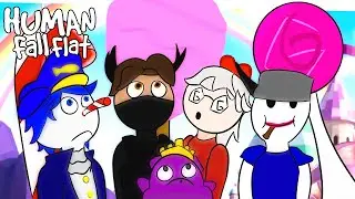 We Explore Candy Land in Human Fall!